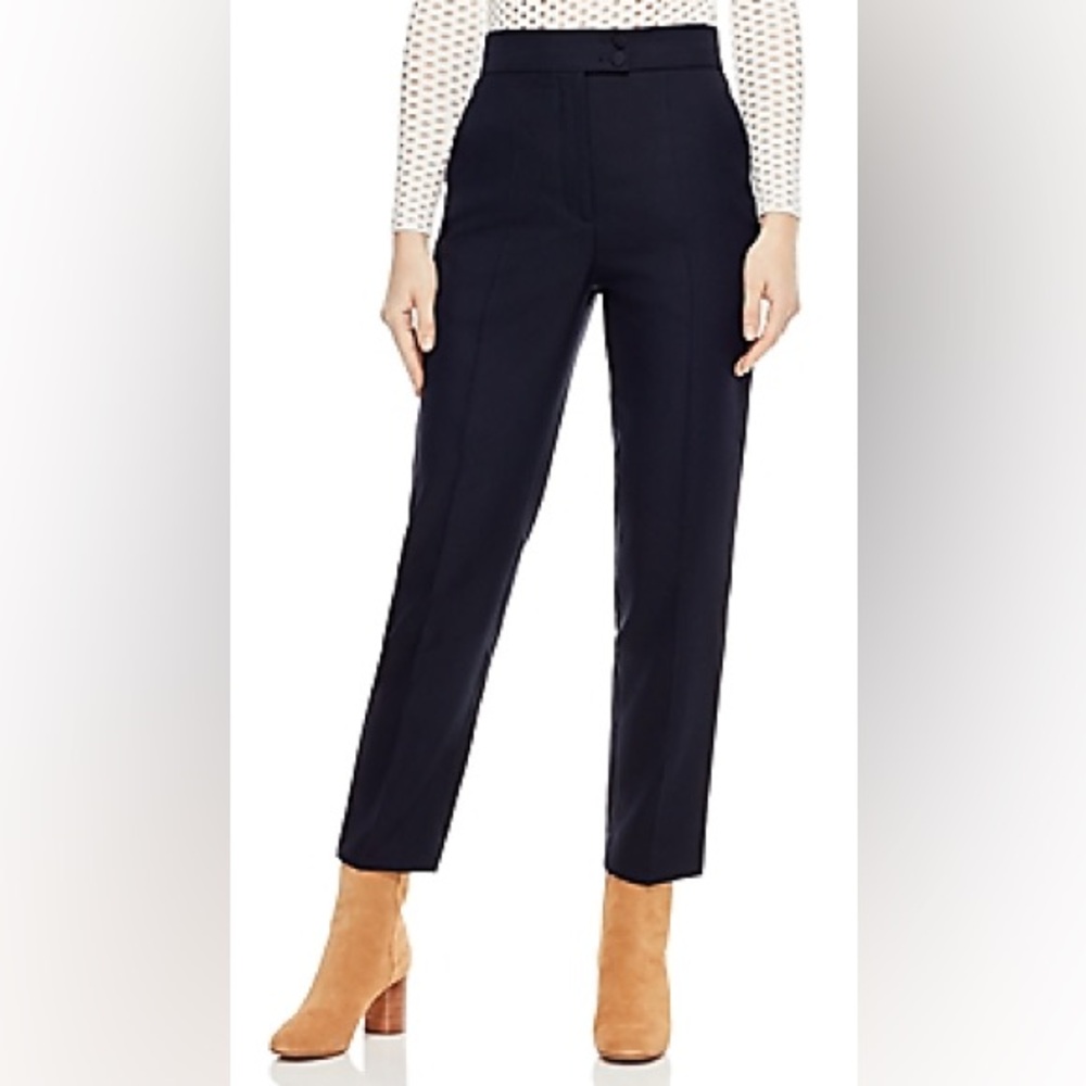 NWT! SANDRO Women’s Ilena HighWaist Tailored Wool Pants Streetwear Officewear 40 - Picture 2 of 15